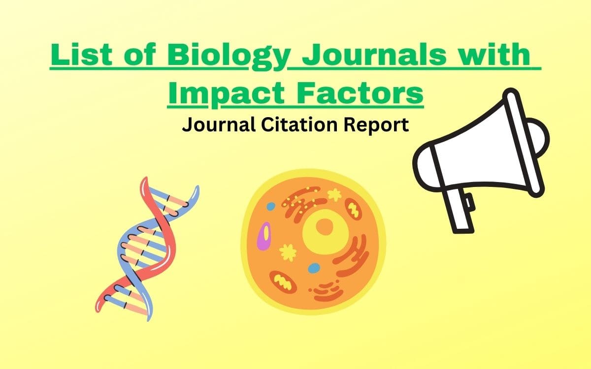 Top Biology Journals with Impact Factor Research Journals